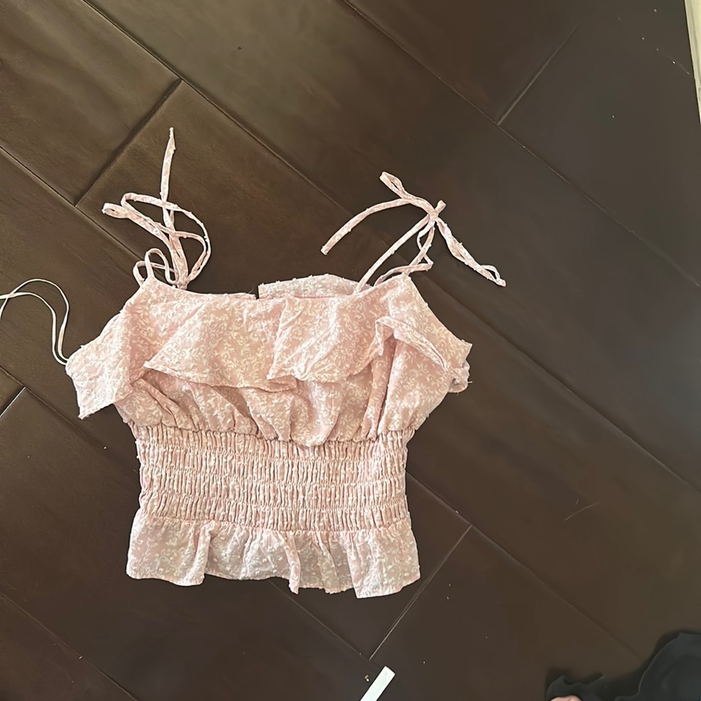 Pink top